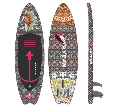 Fayean Aztec 16.8' (512 cm!!!) inflatable SUP board - Family / Party / Competition / FUN board! 🔥 2023 NEW